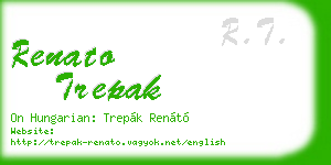 renato trepak business card